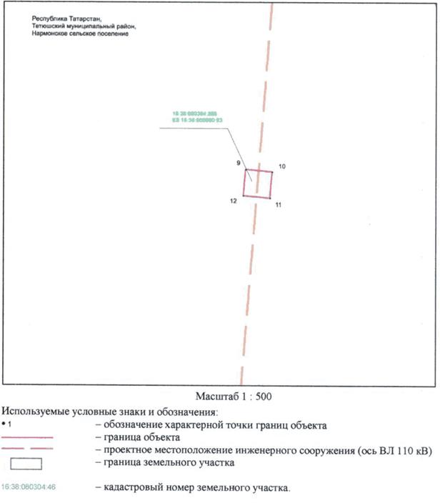 Постановление Кабинета Министров Республики Татарстан от 20.07.2022 N 700 "Об установлении публичного сервитута в интересах Акционерного общества "Сетевая компания" в целях размещения объекта электросетевого хозяйства регионального значения "ВЛ 110 кВ Чинчурино - Тетюши"