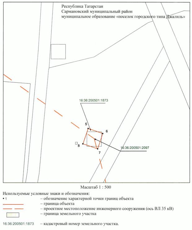 Постановление Кабинета Министров Республики Татарстан от 11.08.2022 N 792 "Об установлении публичного сервитута в интересах Акционерного общества "Сетевая компания" в целях размещения объекта электросетевого хозяйства регионального значения "ВЛ 35 кВ (52-57 Чишма-КНС)"