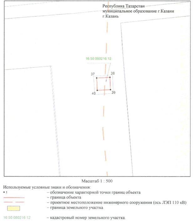 Постановление Кабинета Министров Республики Татарстан от 15.08.2022 N 827 "Об установлении публичного сервитута в интересах Акционерного общества "Сетевая компания" в целях размещения объекта электросетевого хозяйства регионального значения "ЛЭП-110 кВ ТЭЦ-1 - Южная"