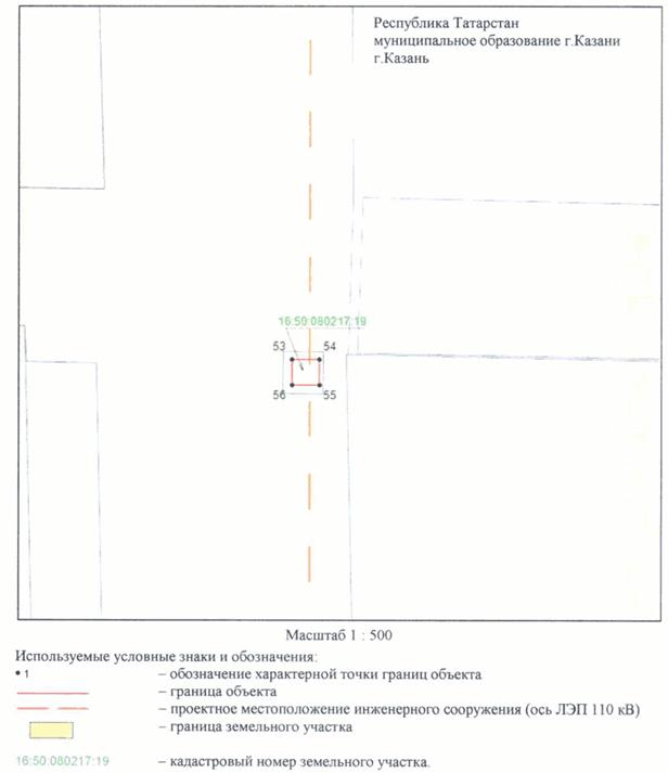Постановление Кабинета Министров Республики Татарстан от 15.08.2022 N 827 "Об установлении публичного сервитута в интересах Акционерного общества "Сетевая компания" в целях размещения объекта электросетевого хозяйства регионального значения "ЛЭП-110 кВ ТЭЦ-1 - Южная"