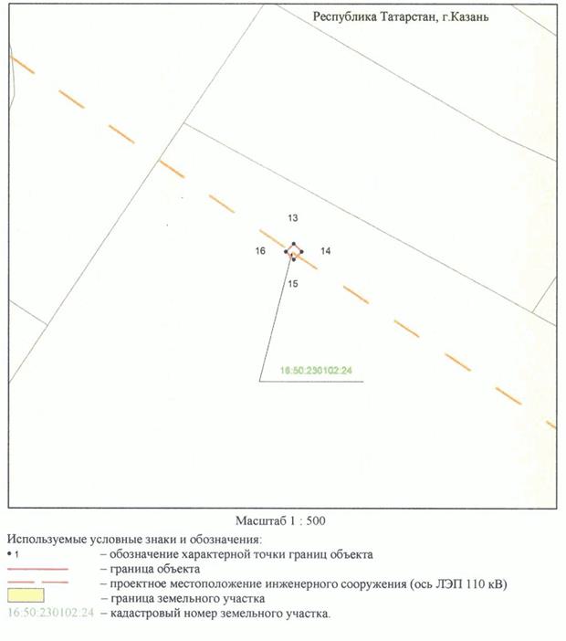 Постановление Кабинета Министров Республики Татарстан от 19.08.2022 N 863 "Об установлении публичного сервитута в интересах Акционерного общества "Сетевая компания" в целях размещения объекта электросетевого хозяйства регионального значения "ЛЭП-110 кВ ТЭЦ-2 - Магистральная отп. ГПП-1, ГПП-2 (отпайка 110 кВ на ПС ГПП-1, 2 ВЛ-110 кВ ТЭЦ-2 - Магистральная-07В)"