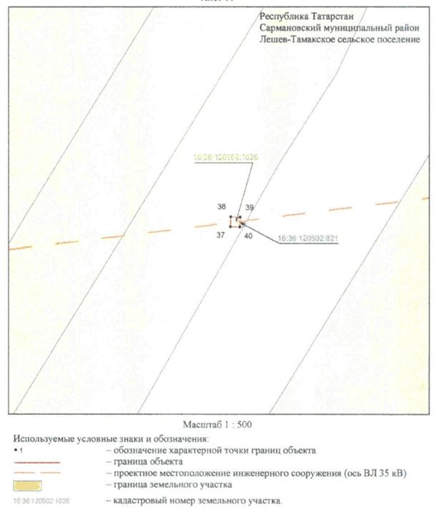 Постановление Кабинета Министров Республики Татарстан от 26.01.2023 N 43 "Об установлении публичного сервитута в интересах Акционерного общества "Сетевая компания" в целях эксплуатации объекта электросетевого хозяйства регионального значения "ВЛ 35 кВ Сармановский район 83-63 н.п. Сарманово"