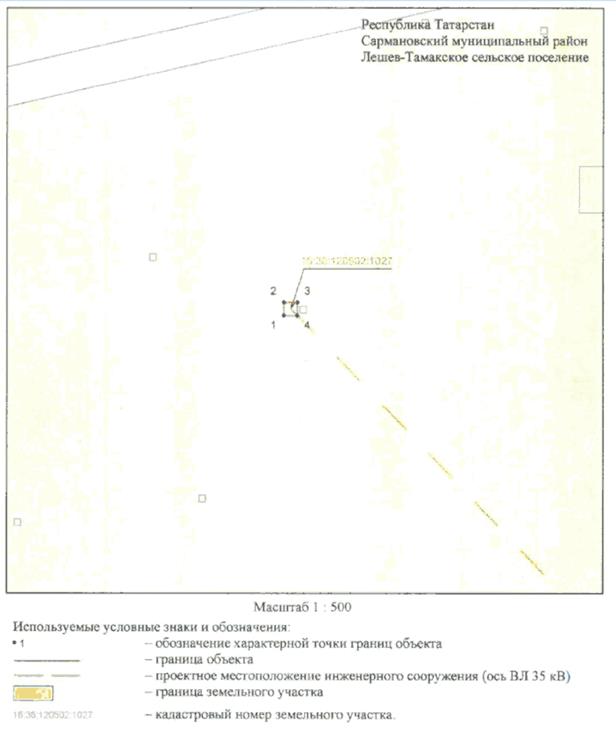 Постановление Кабинета Министров Республики Татарстан от 26.01.2023 N 43 "Об установлении публичного сервитута в интересах Акционерного общества "Сетевая компания" в целях эксплуатации объекта электросетевого хозяйства регионального значения "ВЛ 35 кВ Сармановский район 83-63 н.п. Сарманово"