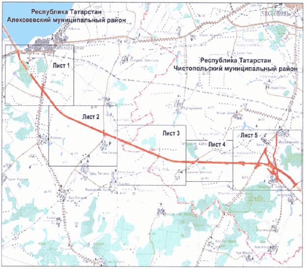 Постановление Кабинета Министров Республики Татарстан от 10.05.2023 N 577 "Об установлении публичного сервитута в интересах акционерного общества "Автострада" в целях складирования строительных и иных материалов, размещения временных или вспомогательных сооружений (включая ограждения, бытовки, навесы) и (или) строительной техники, которые необходимы для обеспечения строительства, реконструкции, ремонта объектов транспортной инфраструктуры федерального, регионального или местного значения, на срок указанных строительства, реконструкции, ремонта для обеспечения строительства объекта "Автомобильная дорога "Алексеевское - Альметьевск" в составе платной автомобильной дороги "Шали (М-7) - Бавлы (М-5)" в Республике Татарстан. 1-ый этап – км 0+00 – км 43+216"