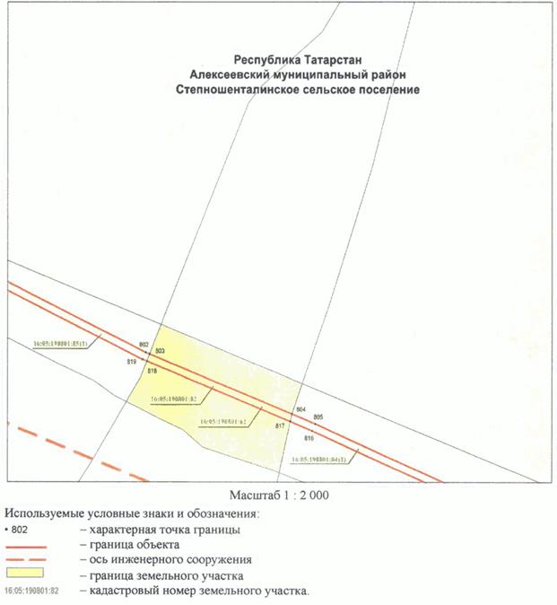 Постановление Кабинета Министров Республики Татарстан от 10.05.2023 N 577 "Об установлении публичного сервитута в интересах акционерного общества "Автострада" в целях складирования строительных и иных материалов, размещения временных или вспомогательных сооружений (включая ограждения, бытовки, навесы) и (или) строительной техники, которые необходимы для обеспечения строительства, реконструкции, ремонта объектов транспортной инфраструктуры федерального, регионального или местного значения, на срок указанных строительства, реконструкции, ремонта для обеспечения строительства объекта "Автомобильная дорога "Алексеевское - Альметьевск" в составе платной автомобильной дороги "Шали (М-7) - Бавлы (М-5)" в Республике Татарстан. 1-ый этап – км 0+00 – км 43+216"