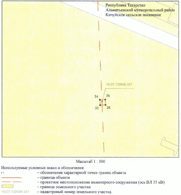 Постановление Кабинета Министров Республики Татарстан от 30.05.2023 N 658 "Об установлении публичного сервитута в интересах Акционерного общества "Сетевая компания" в целях эксплуатации объекта электросетевого хозяйства регионального значения "ВЛ 35 кВ "55-152 (Нагорное - КНС2)"