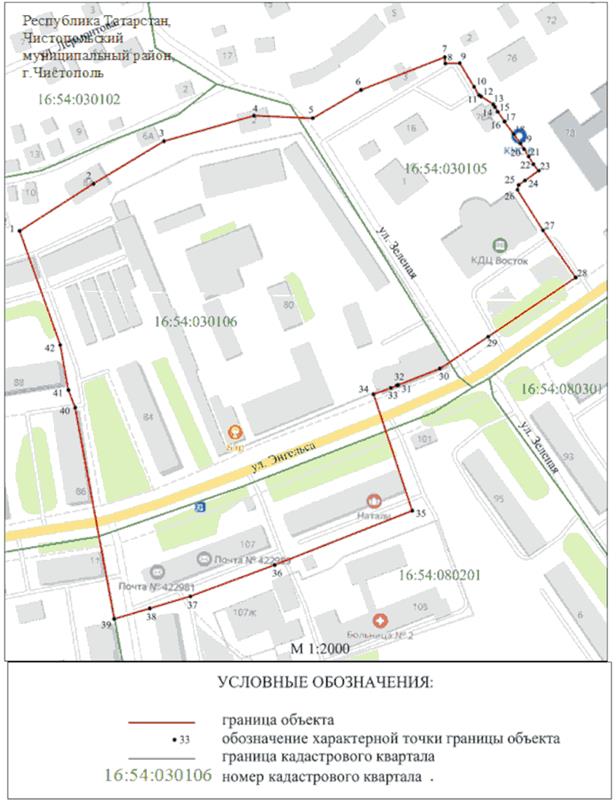 Постановление Кабинета Министров Республики Татарстан от 01.06.2023 N 666 "Об утверждении границ зон охраны объектов культурного наследия г. Чистополя, объединенных зон охраны объектов культурного наследия г. Чистополя, а также режимов использования земель и требований к градостроительным регламентам в границах данных зон"