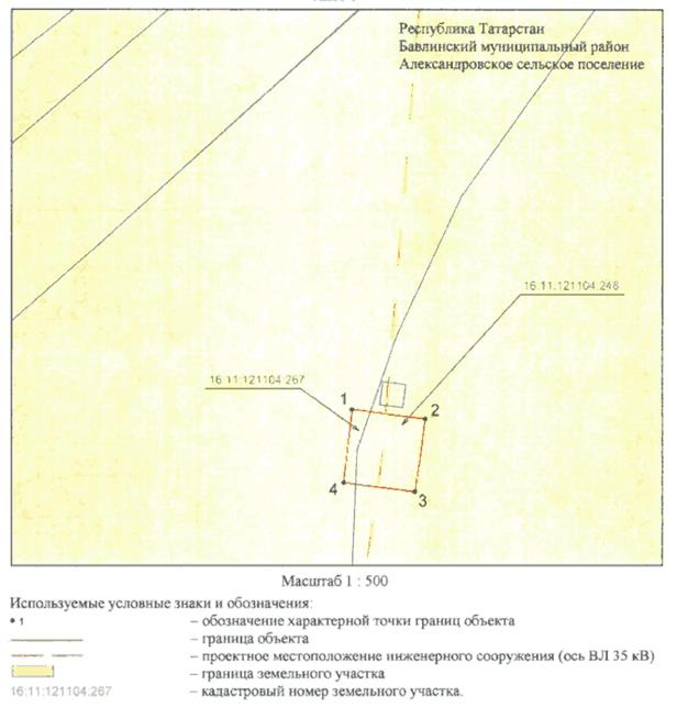 Постановление Кабинета Министров Республики Татарстан от 21.07.2023 N 873 "Об установлении публичного сервитута в интересах Акционерного общества "Сетевая компания" в целях эксплуатации объекта электросетевого хозяйства регионального значения "ВЛ 110 Александрова - П. Тумбарлы 12,1 км"