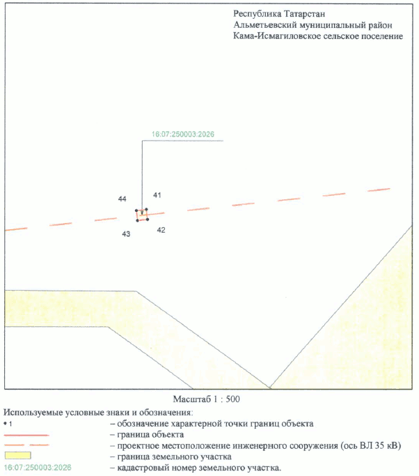 Постановление Кабинета Министров Республики Татарстан от 02.08.2023 N 937 "Об установлении публичного сервитута в интересах Акционерного общества "Сетевая компания" в целях эксплуатации объекта электросетевого хозяйства регионального значения "ВЛ 35 кВ (224-165 Якеево)"