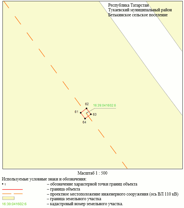 Постановление Кабинета Министров Республики Татарстан от 09.10.2023 N 1269 "Об установлении публичного сервитута в интересах Акционерного общества "Сетевая компания" в целях эксплуатации объекта электросетевого хозяйства регионального значения "ВЛ 110 кВ Отпайка на ПС Бетьки"