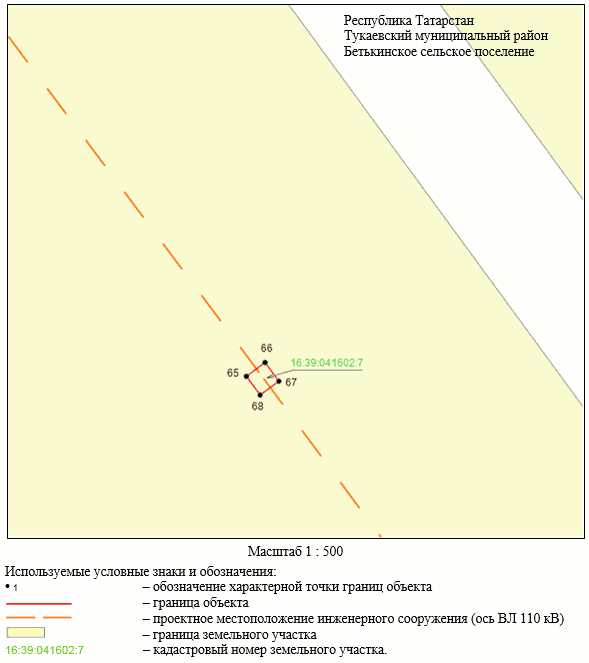 Постановление Кабинета Министров Республики Татарстан от 09.10.2023 N 1269 "Об установлении публичного сервитута в интересах Акционерного общества "Сетевая компания" в целях эксплуатации объекта электросетевого хозяйства регионального значения "ВЛ 110 кВ Отпайка на ПС Бетьки"
