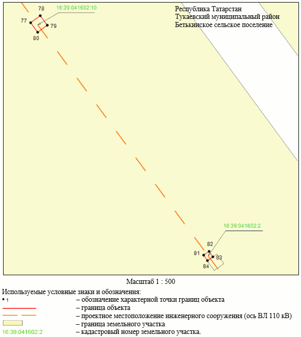 Постановление Кабинета Министров Республики Татарстан от 09.10.2023 N 1269 "Об установлении публичного сервитута в интересах Акционерного общества "Сетевая компания" в целях эксплуатации объекта электросетевого хозяйства регионального значения "ВЛ 110 кВ Отпайка на ПС Бетьки"