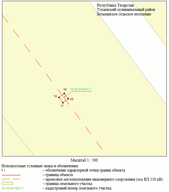 Постановление Кабинета Министров Республики Татарстан от 09.10.2023 N 1269 "Об установлении публичного сервитута в интересах Акционерного общества "Сетевая компания" в целях эксплуатации объекта электросетевого хозяйства регионального значения "ВЛ 110 кВ Отпайка на ПС Бетьки"