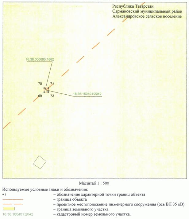 Постановление Кабинета Министров Республики Татарстан от 20.10.2023 N 1328 "Об установлении публичного сервитута в интересах Акционерного общества "Сетевая компания" в целях эксплуатации объекта электросетевого хозяйства регионального значения "ВЛ 35 кВ (52-221 Чишма - Михайловка)"