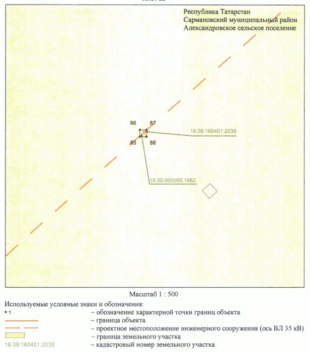 Постановление Кабинета Министров Республики Татарстан от 20.10.2023 N 1328 "Об установлении публичного сервитута в интересах Акционерного общества "Сетевая компания" в целях эксплуатации объекта электросетевого хозяйства регионального значения "ВЛ 35 кВ (52-221 Чишма - Михайловка)"