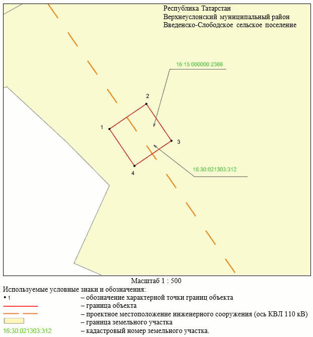 Постановление Кабинета Министров Республики Татарстан от 31.10.2023 N 1370 "Об установлении публичного сервитута в интересах Акционерного общества "Сетевая компания" в целях эксплуатации объекта электросетевого хозяйства регионального значения "КВЛ-110 кВ Свияжск - Иннополис КВЛ-110 кВ Исаково - Иннополис"