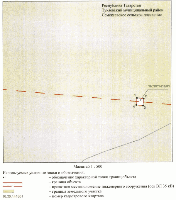 Постановление Кабинета Министров Республики Татарстан от 08.11.2023 N 1440 "Об установлении публичного сервитута в интересах Акционерного общества "Сетевая компания" в целях эксплуатации объекта электросетевого хозяйства регионального значения "ВЛ 35 кВ Кузембетьево - Татарстан"