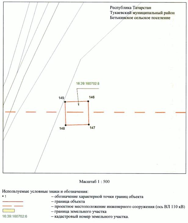 Постановление Кабинета Министров Республики Татарстан от 13.11.2023 N 1474 "Об установлении публичного сервитута в интересах Акционерного общества "Сетевая компания" в целях эксплуатации объекта электросетевого хозяйства регионального значения "ВЛ 110 кВ Сидоровка - Нижнекамская ТЭЦ 1, 2"
