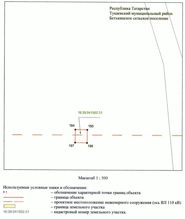 Постановление Кабинета Министров Республики Татарстан от 13.11.2023 N 1474 "Об установлении публичного сервитута в интересах Акционерного общества "Сетевая компания" в целях эксплуатации объекта электросетевого хозяйства регионального значения "ВЛ 110 кВ Сидоровка - Нижнекамская ТЭЦ 1, 2"