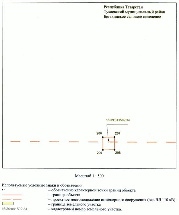 Постановление Кабинета Министров Республики Татарстан от 13.11.2023 N 1474 "Об установлении публичного сервитута в интересах Акционерного общества "Сетевая компания" в целях эксплуатации объекта электросетевого хозяйства регионального значения "ВЛ 110 кВ Сидоровка - Нижнекамская ТЭЦ 1, 2"