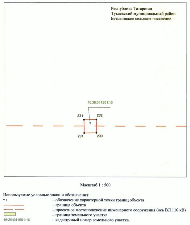 Постановление Кабинета Министров Республики Татарстан от 13.11.2023 N 1474 "Об установлении публичного сервитута в интересах Акционерного общества "Сетевая компания" в целях эксплуатации объекта электросетевого хозяйства регионального значения "ВЛ 110 кВ Сидоровка - Нижнекамская ТЭЦ 1, 2"