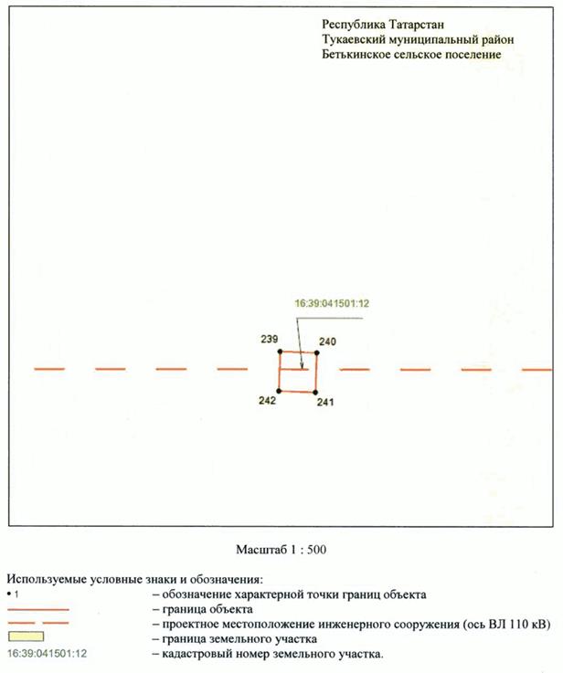 Постановление Кабинета Министров Республики Татарстан от 13.11.2023 N 1474 "Об установлении публичного сервитута в интересах Акционерного общества "Сетевая компания" в целях эксплуатации объекта электросетевого хозяйства регионального значения "ВЛ 110 кВ Сидоровка - Нижнекамская ТЭЦ 1, 2"