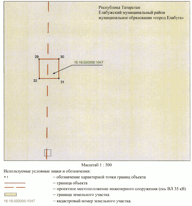 Постановление Кабинета Министров Республики Татарстан от 17.11.2023 N 1485 "Об установлении публичного сервитута в интересах Акционерного общества "Сетевая компания" в целях эксплуатации объекта электросетевого хозяйства регионального значения "ВЛ 35 кВ Елабуга - Гари"