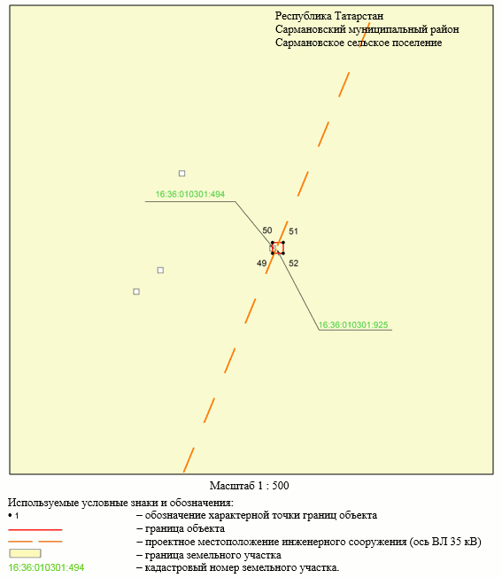 Постановление Кабинета Министров Республики Татарстан от 18.11.2023 N 1489 "Об установлении публичного сервитута в интересах Акционерного общества "Сетевая компания" в целях эксплуатации объекта электросетевого хозяйства регионального значения "ВЛ 35 кВ прот. 15,6 км. Альметьевский район 92-182 Петр. з/д"