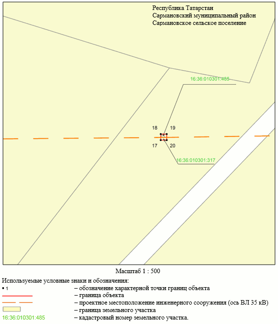 Постановление Кабинета Министров Республики Татарстан от 18.11.2023 N 1489 "Об установлении публичного сервитута в интересах Акционерного общества "Сетевая компания" в целях эксплуатации объекта электросетевого хозяйства регионального значения "ВЛ 35 кВ прот. 15,6 км. Альметьевский район 92-182 Петр. з/д"