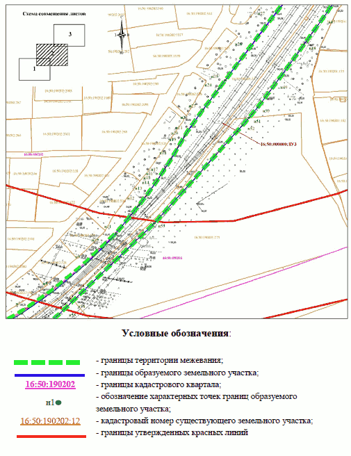 Постановление Исполнительного комитета муниципального образования г.Казани Республики Татарстан от 01.08.2024 N 3260 "Об утверждении проекта межевания территории "Подъездные железнодорожные пути до станции "Лагерная"