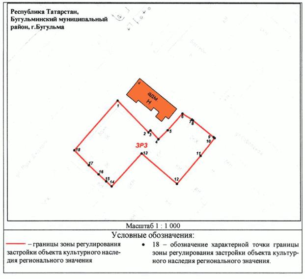 Постановление Кабинета Министров Республики Татарстан от 26.05.2025 N 358 "Об утверждении границ зон охраны объектов культурного наследия г. Бугульмы, а также особых режимов использования земель и требований к градостроительным регламентам в границах данных зон"