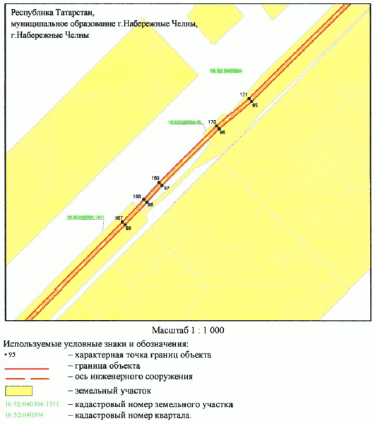 Постановление Кабинета Министров Республики Татарстан от 05.06.2025 N 412 "Об установлении публичного сервитута в целях реконструкции и эксплуатации объекта электросетевого хозяйства регионального значения "Линия воздушная с кабельным участком ВКЛ-110 кВ НчТЭЦ - ПС Центр"