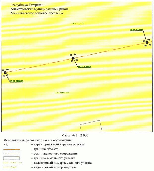 Постановление Кабинета Министров Республики Татарстан от 07.11.2025 N 918 "Об установлении публичного сервитута в целях эксплуатации линейного объекта электросетевого хозяйства регионального значения "ВЛ 35 кВ 17-126 (Миннибаево - КНС 10)". Рис. 10