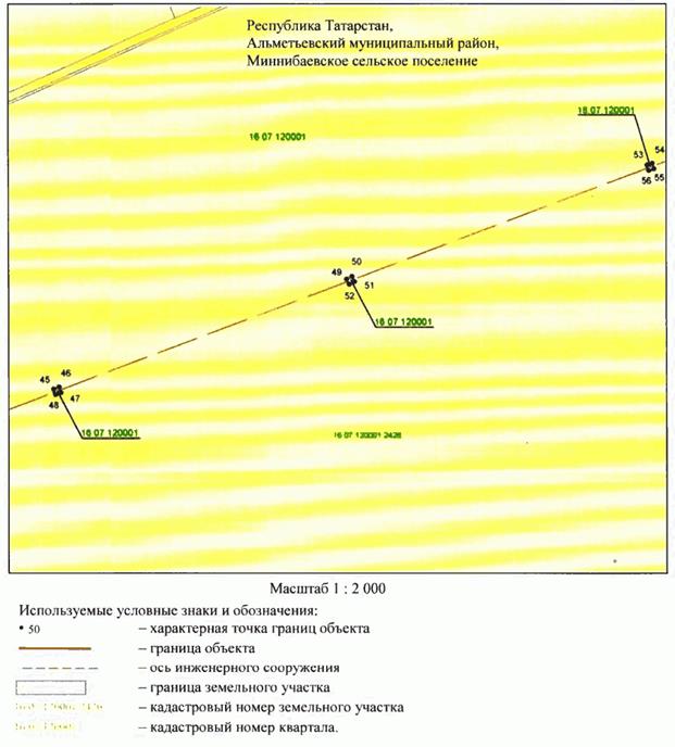 Постановление Кабинета Министров Республики Татарстан от 07.11.2025 N 918 "Об установлении публичного сервитута в целях эксплуатации линейного объекта электросетевого хозяйства регионального значения "ВЛ 35 кВ 17-126 (Миннибаево - КНС 10)". Рис. 6