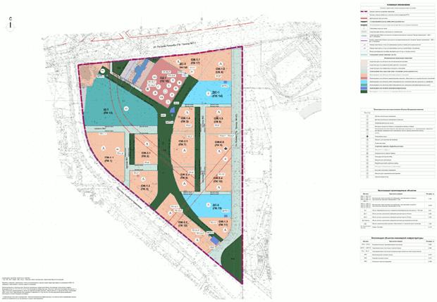 Постановление Исполнительного комитета муниципального образования города Казани Республики Татарстан от 19.01.2026 N 70 "Об утверждении проекта планировки территории микрорайонов N 8 и 8А жилого района "Седьмое небо". Рис. 1
