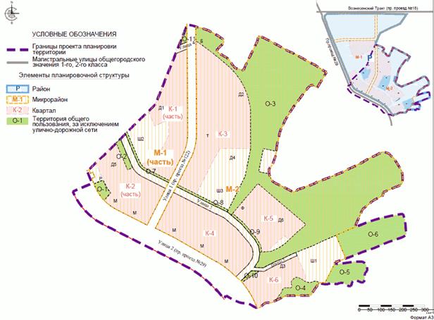 Постановление Исполнительного комитета муниципального образования города Казани Республики Татарстан от 17.02.2026 N 468 "Об утверждении проекта планировки территории в границах земельного участка с кадастровым номером 16:33:140411:8". Рис. 1