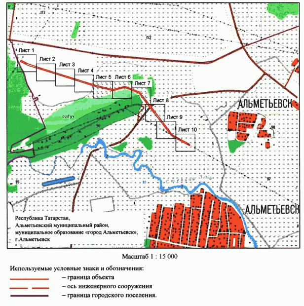 Постановление Кабинета Министров Республики Татарстан от 26.02.2026 N 139 "Об установлении публичного сервитута в целях реконструкции и эксплуатации линейного объекта электросетевого хозяйства регионального значения "Реконструкция ВЛ 35 кВ Альметьевск - Бигашево 1, 2 цепь с реконструкцией ВЛ 35 кВ Бигашево - Поташные Поляны 1, 2 цепь, ПС 35 кВ Бигашево, ПС 35 кВ Поташные Поляны". Рис. 1