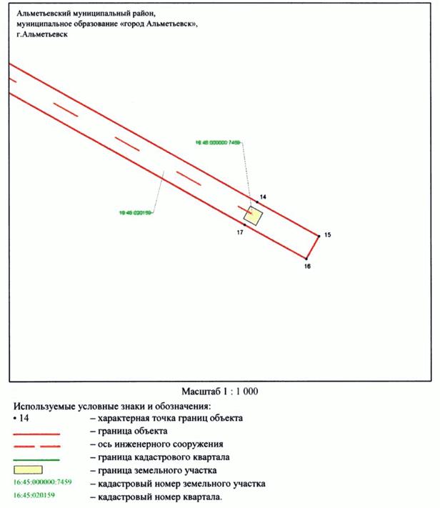 Постановление Кабинета Министров Республики Татарстан от 26.02.2026 N 139 "Об установлении публичного сервитута в целях реконструкции и эксплуатации линейного объекта электросетевого хозяйства регионального значения "Реконструкция ВЛ 35 кВ Альметьевск - Бигашево 1, 2 цепь с реконструкцией ВЛ 35 кВ Бигашево - Поташные Поляны 1, 2 цепь, ПС 35 кВ Бигашево, ПС 35 кВ Поташные Поляны". Рис. 11