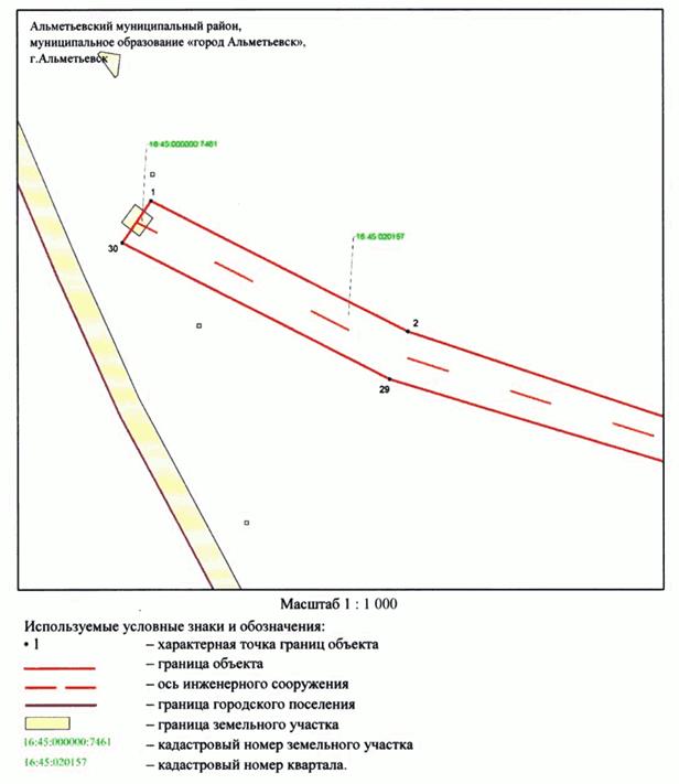 Постановление Кабинета Министров Республики Татарстан от 26.02.2026 N 139 "Об установлении публичного сервитута в целях реконструкции и эксплуатации линейного объекта электросетевого хозяйства регионального значения "Реконструкция ВЛ 35 кВ Альметьевск - Бигашево 1, 2 цепь с реконструкцией ВЛ 35 кВ Бигашево - Поташные Поляны 1, 2 цепь, ПС 35 кВ Бигашево, ПС 35 кВ Поташные Поляны". Рис. 2