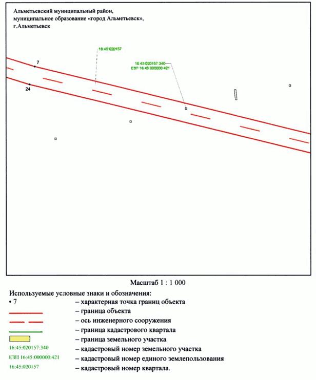Постановление Кабинета Министров Республики Татарстан от 26.02.2026 N 139 "Об установлении публичного сервитута в целях реконструкции и эксплуатации линейного объекта электросетевого хозяйства регионального значения "Реконструкция ВЛ 35 кВ Альметьевск - Бигашево 1, 2 цепь с реконструкцией ВЛ 35 кВ Бигашево - Поташные Поляны 1, 2 цепь, ПС 35 кВ Бигашево, ПС 35 кВ Поташные Поляны". Рис. 6
