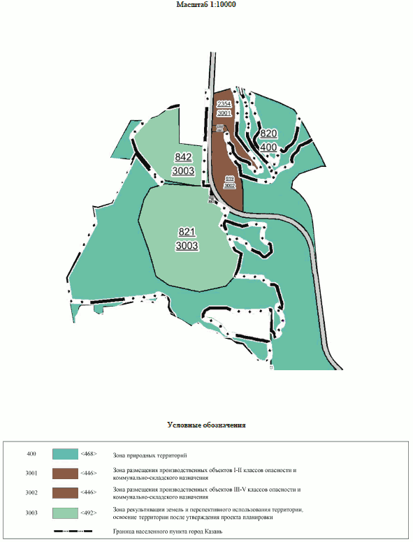Постановление Мэра города Казани Республики Татарстан от 26.02.2026 N 8 "О назначении общественных обсуждений в г. Казани по проекту решения Казанской городской Думы "О внесении изменений в решение Казанской городской Думы от 28.02.2020 N 5-38 "Об утверждении Генерального плана городского округа Казань". Рис. 1