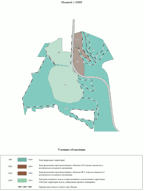 Постановление Мэра города Казани Республики Татарстан от 26.02.2026 N 8 "О назначении общественных обсуждений в г. Казани по проекту решения Казанской городской Думы "О внесении изменений в решение Казанской городской Думы от 28.02.2020 N 5-38 "Об утверждении Генерального плана городского округа Казань". Рис. 3
