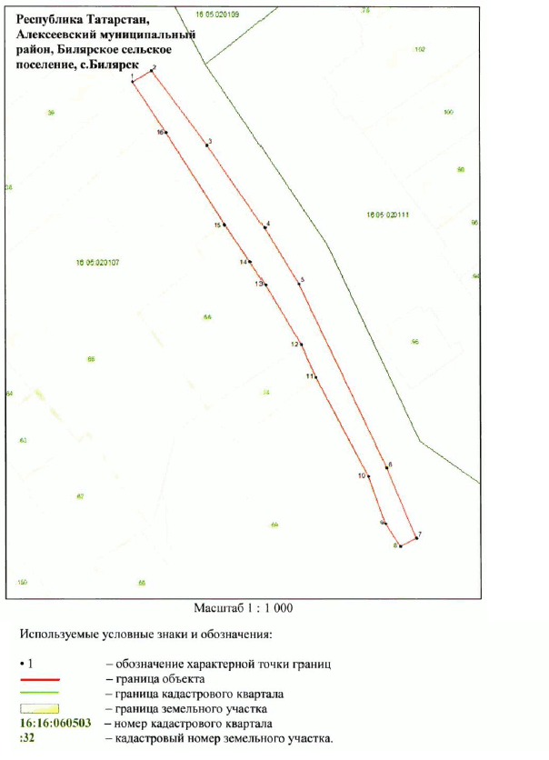 Постановление Кабинета Министров Республики Татарстан от 21.03.2026 N 254 "Об утверждении границ зон охраны объекта культурного наследия регионального значения "Дом, в котором родился и провел детские годы химик А.Е. Арбузов (1877-1968)", 1877-1968 гг., расположенного по адресу: Республика Татарстан, Алексеевский муниципальный район, Билярское сельское поселение, с. Билярск, ул. Ак. Арбузова, д. 2, особых режимов использования земель и требований к градостроительным регламентам в границах данных зон". Рис. 2