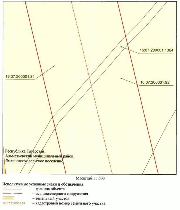 Постановление Кабинета Министров Республики Татарстан от 02.04.2026 N 336 "Об установлении публичного сервитута в целях эксплуатации линейного объекта электросетевого хозяйства регионального значения "ВЛ 110 кВ Заинск - Ямаши (оп. 253)". Рис. 11