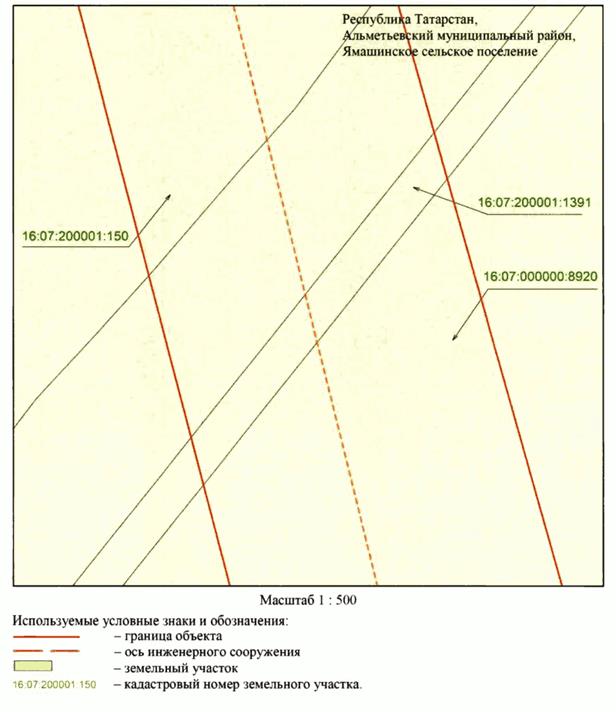 Постановление Кабинета Министров Республики Татарстан от 02.04.2026 N 336 "Об установлении публичного сервитута в целях эксплуатации линейного объекта электросетевого хозяйства регионального значения "ВЛ 110 кВ Заинск - Ямаши (оп. 253)". Рис. 19
