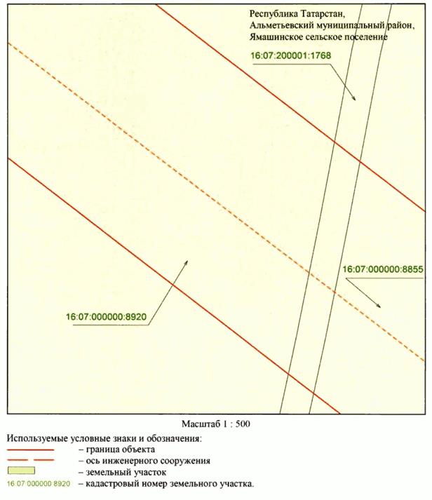 Постановление Кабинета Министров Республики Татарстан от 02.04.2026 N 336 "Об установлении публичного сервитута в целях эксплуатации линейного объекта электросетевого хозяйства регионального значения "ВЛ 110 кВ Заинск - Ямаши (оп. 253)". Рис. 27