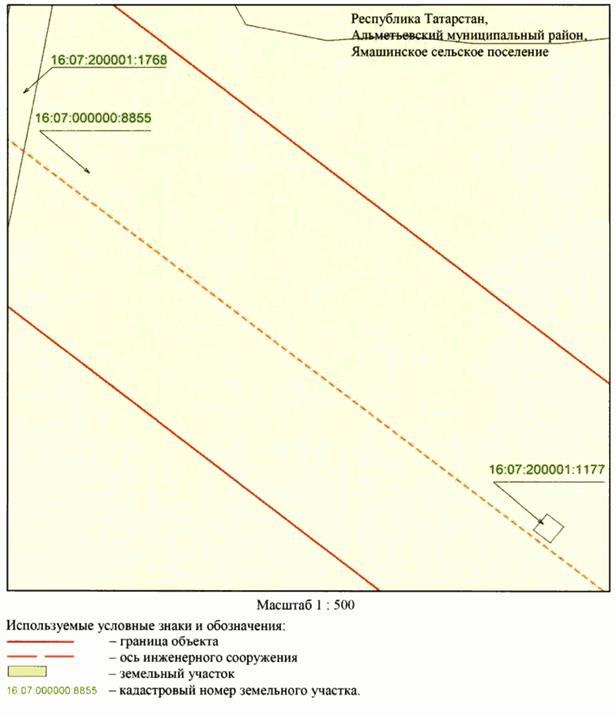 Постановление Кабинета Министров Республики Татарстан от 02.04.2026 N 336 "Об установлении публичного сервитута в целях эксплуатации линейного объекта электросетевого хозяйства регионального значения "ВЛ 110 кВ Заинск - Ямаши (оп. 253)". Рис. 28