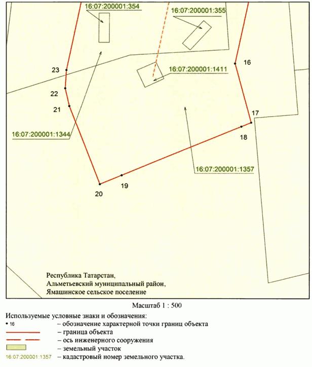 Постановление Кабинета Министров Республики Татарстан от 02.04.2026 N 336 "Об установлении публичного сервитута в целях эксплуатации линейного объекта электросетевого хозяйства регионального значения "ВЛ 110 кВ Заинск - Ямаши (оп. 253)". Рис. 47