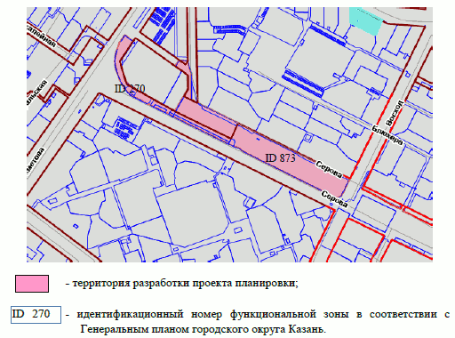 Постановление Исполнительного комитета муниципального образования города Казани Республики Татарстан от 09.06.2026 N 1955 "О подготовке проекта планировки территории нежилой застройки по ул. Серова г. Казани". Рис. 1