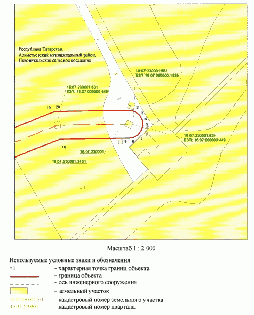 Постановление Кабинета Министров Республики Татарстан от 20.07.2026 N 891 "Об установлении публичного сервитута в целях размещения линейного объекта электросетевого хозяйства регионального значения "ВЛ 35 кВ н.п. Акташ - КНС 70-71 (168-125 ГЗУ 33 - КНС 70)". Рис. 2
